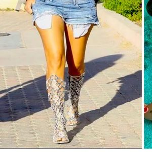 Stuart Weitzman gladiator sandals